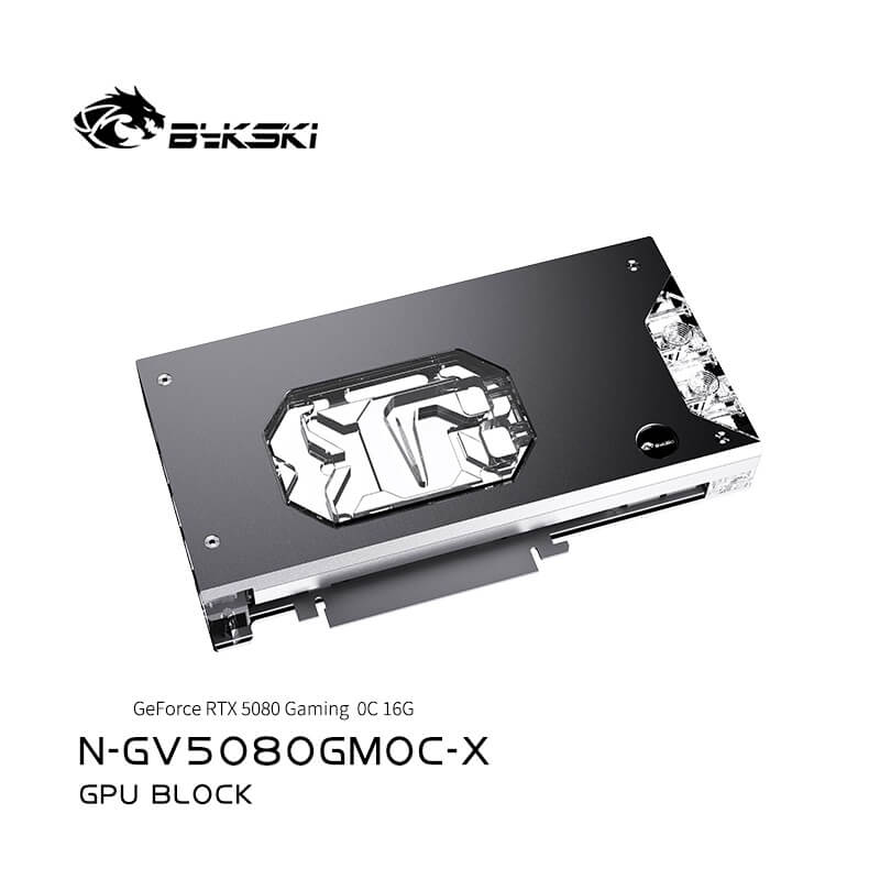 BYKSKI Geforce RTX 5080 Gaming OC with Backplate