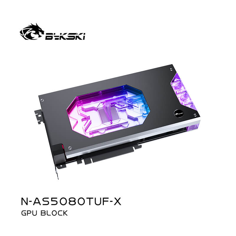 BYKSKI Geforce RTX 5080 TUF Gaming with Backplate