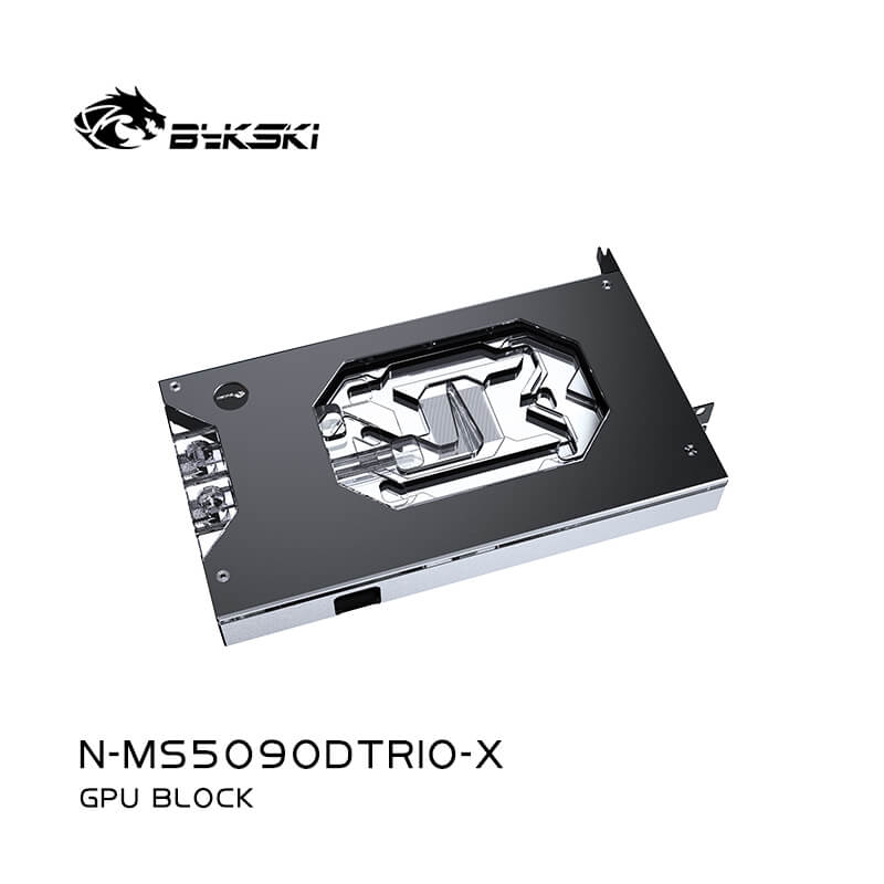 BYKSKI Geforce RTX 5090 MSI Gaming Trio with Backplate