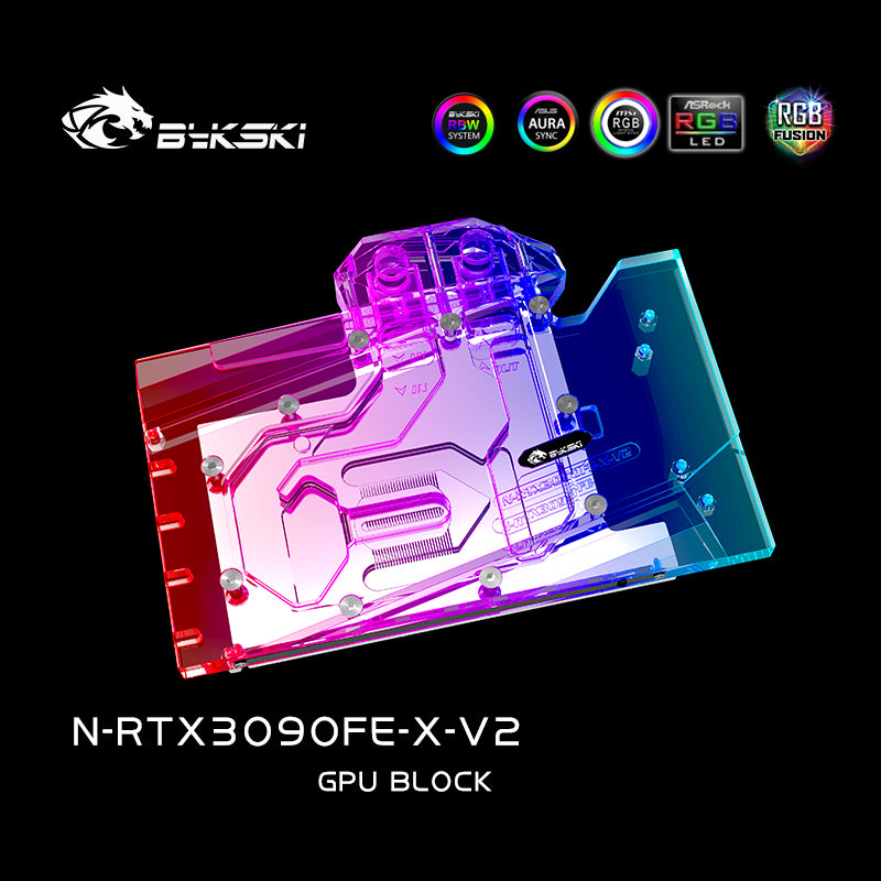 BYKSKI Nvidia RTX 3090 FE incl. Backplate (incl. Backplate
